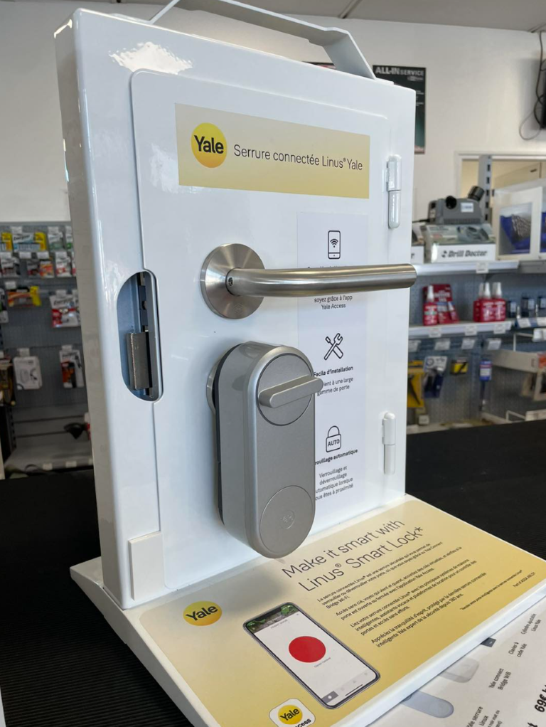 serrure connectée yale chez quincaillerie morel à dax