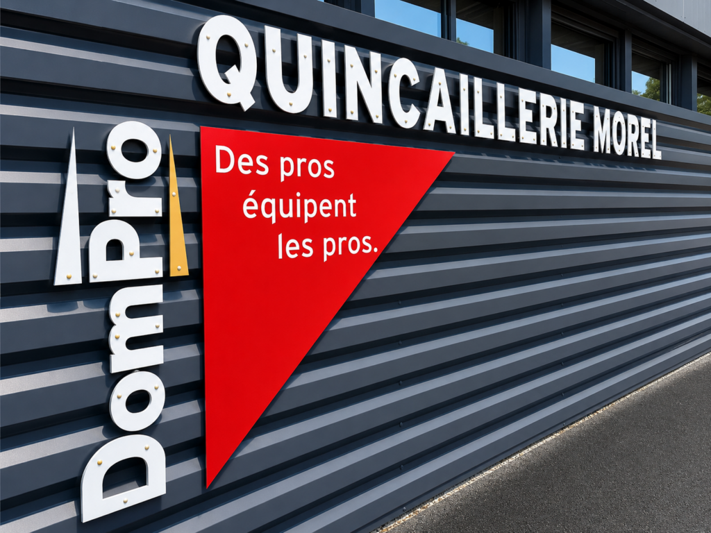 La Quincaillerie Morel affiliée au réseau DomPro