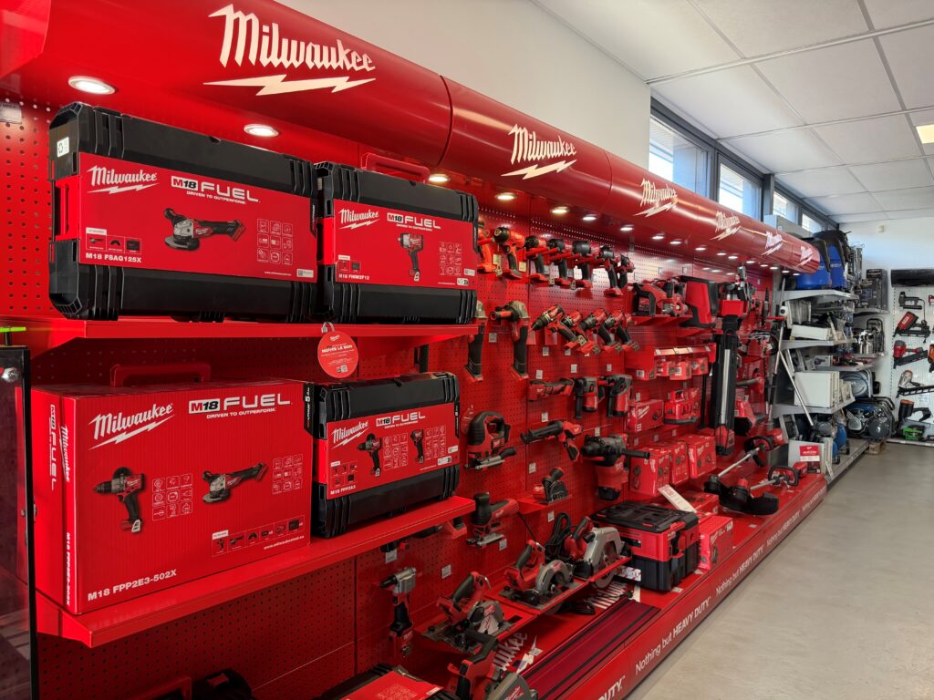 Le rayon d'outillage milwauky
